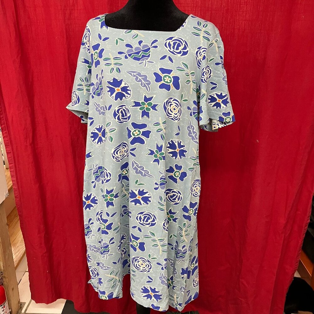 Gudrun Sjoden floral dress MED - blues